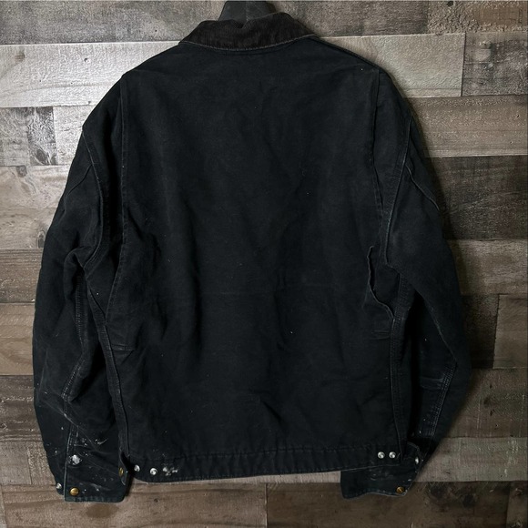 SOLD Carhartt Detroit Blanket Lined Jacket 44 - Picture 2 of 3